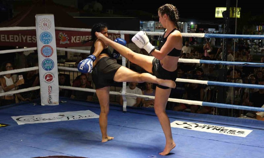 Kemer’de Kick Boks Şampiyonlar Gecesi