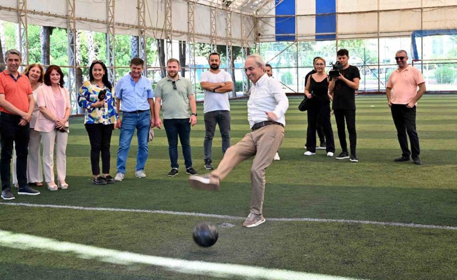 Kepez Belediye Başkanı Mesut Kocagöz: "projelerimizi Başlattık"