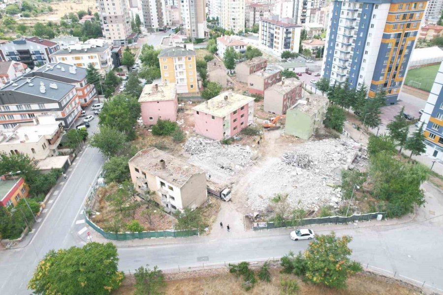 Talas Harman’da 62 Evler Sitesi Dönüşüyor