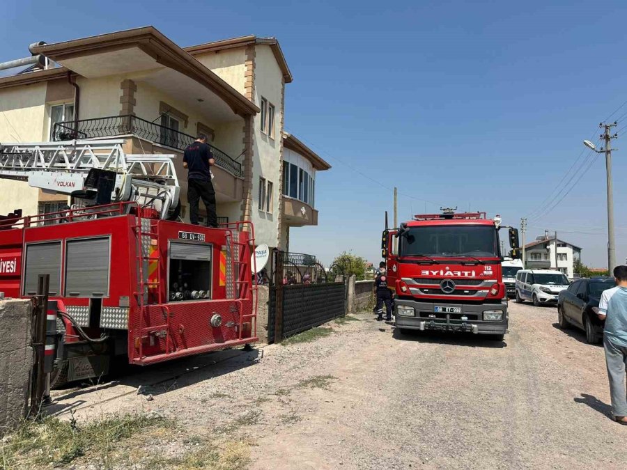 Aksaray’da İkamet Yangını Paniğe Neden Oldu