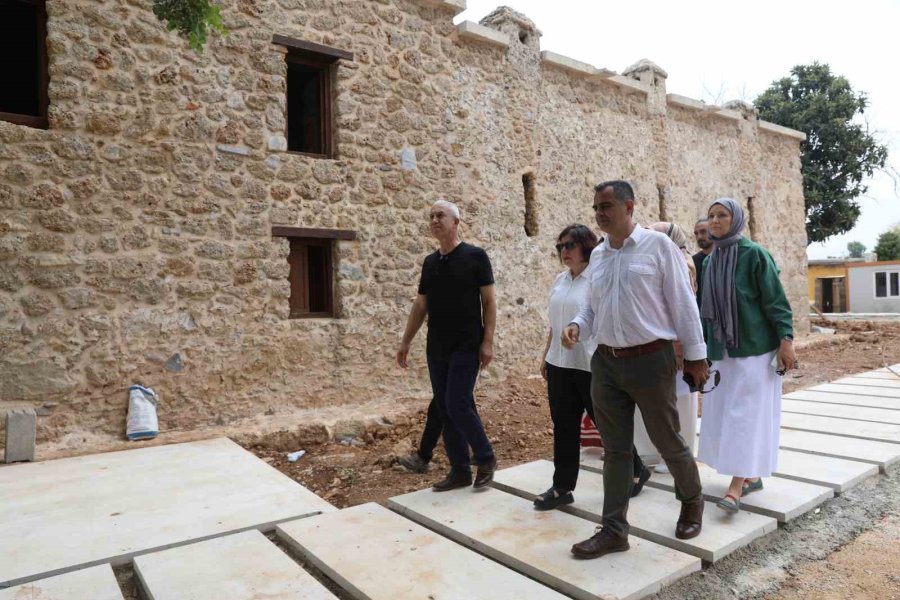 Alanya Belediye Başkanı Tarık Özçelik İnceleme Turuna Çıktı