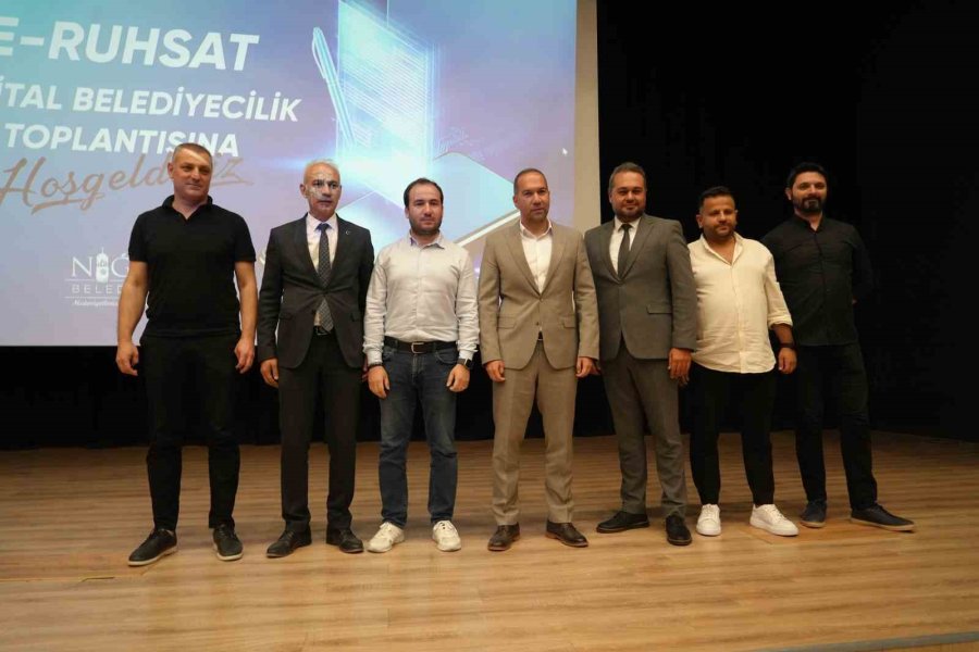 Niğde Belediyesi E-ruhsat Ve E-çap Uygulamalarını Tanıttı