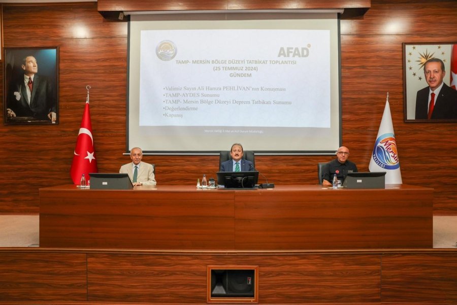 Mersin Deprem Tatbikatına Hazırlanıyor