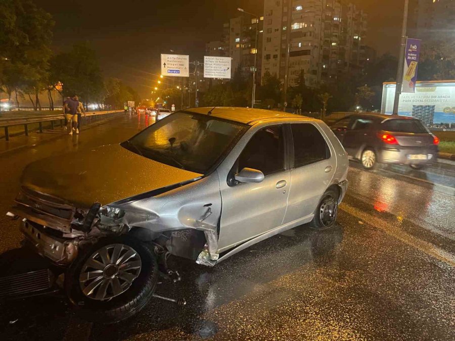 Hurdaya Dönen Otomobilde Burunları Bile Kanamadı