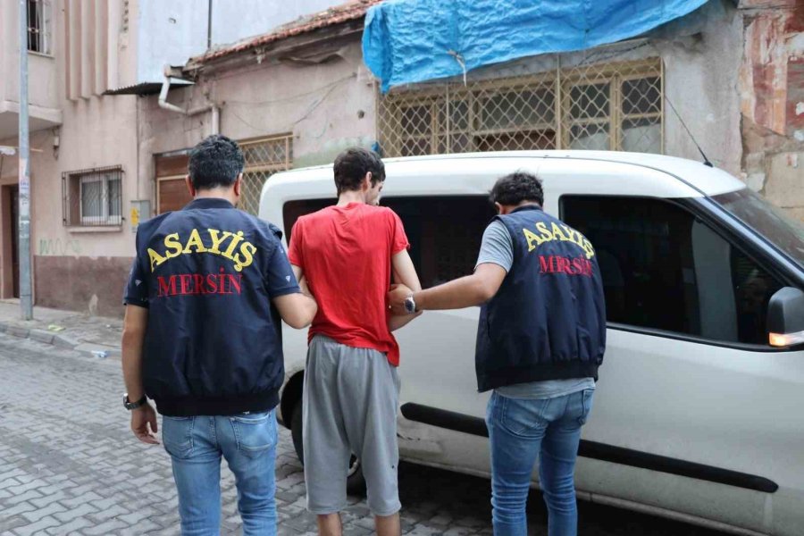 Mersin’de Hapis Cezasıyla Aranan Şahıslara Eş Zamanlı Operasyon: 78 Gözaltı