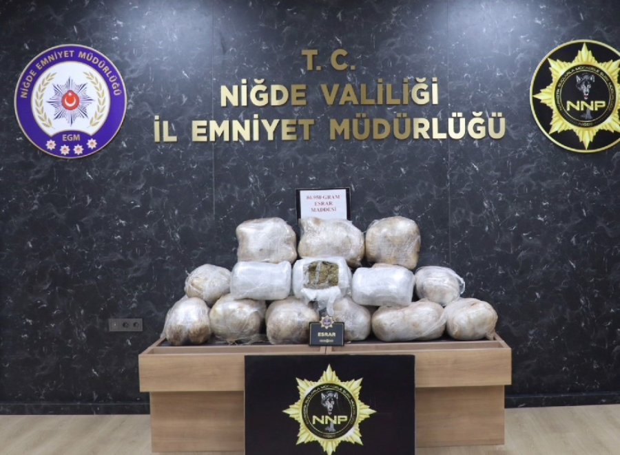 Tırın Kasasında 86 Kilo 950 Gram Esrar Ele Geçirildi