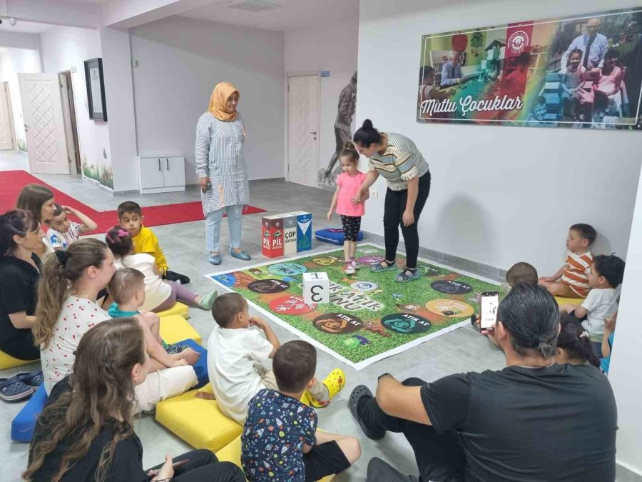 Odunpazarı Belediyesi Ahmet Ara Engelsiz Kreşte Çocuklara Sıfır Atık Ve Dönüşüm Anlatıldı