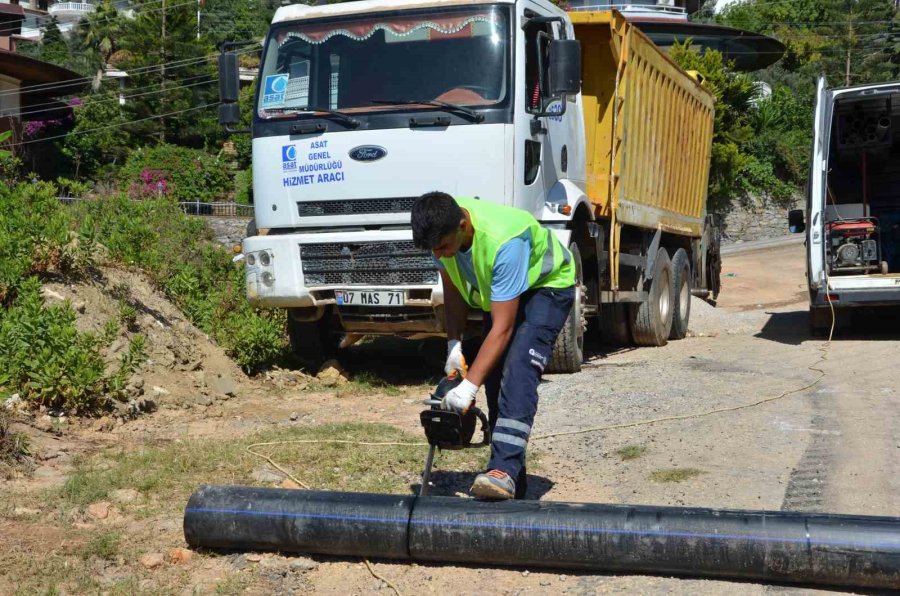 Asat’tan Alanya’ya 5 Yılda 1.1 Milyar Tl Alt Yapı Yatırımı