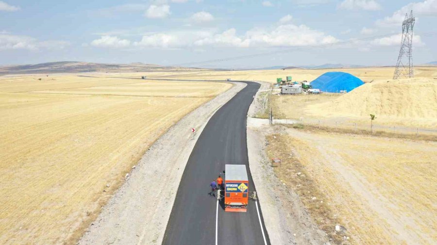 10 Mahalleyi İlgilendiren Yol Hizmete Açıldı