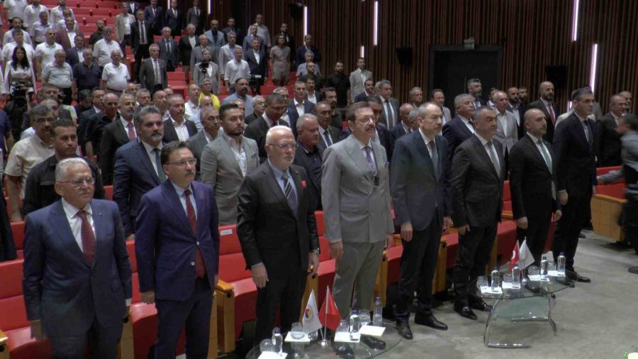 Tobb Başkanı Hisarcıklıoğlu: “orta Anadolu Üretim Havzası İçin Kayseri Hazır”