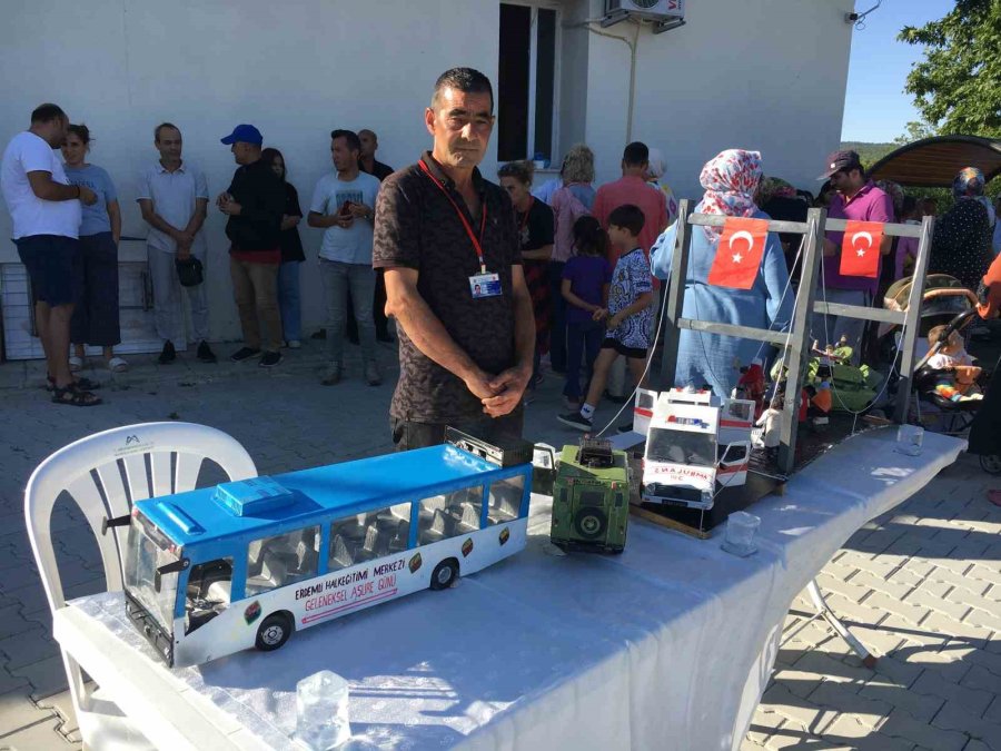 Erdemli’de Yayladaki Etkinlikte Bin 500 Kişilik Aşure İkram Edildi