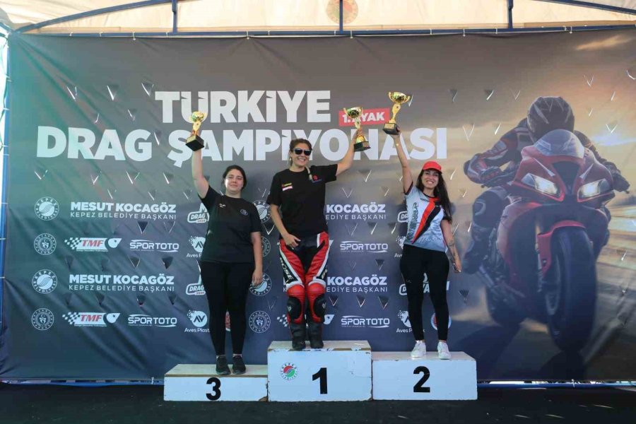 Kepez’de Motodrag Rüzgarı Esti