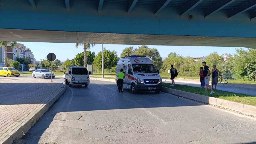 Kaza Yapan Motosiklet Sürücüsüne Yetersiz Ehliyet Ve Muayene Cezası