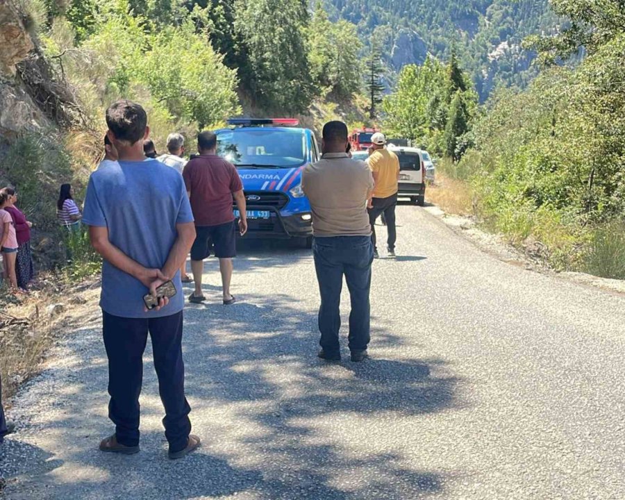 Yayla Yolunda Uçuruma Yuvarlanan Kamyonetin Sürücüsü Hayatını Kaybetti