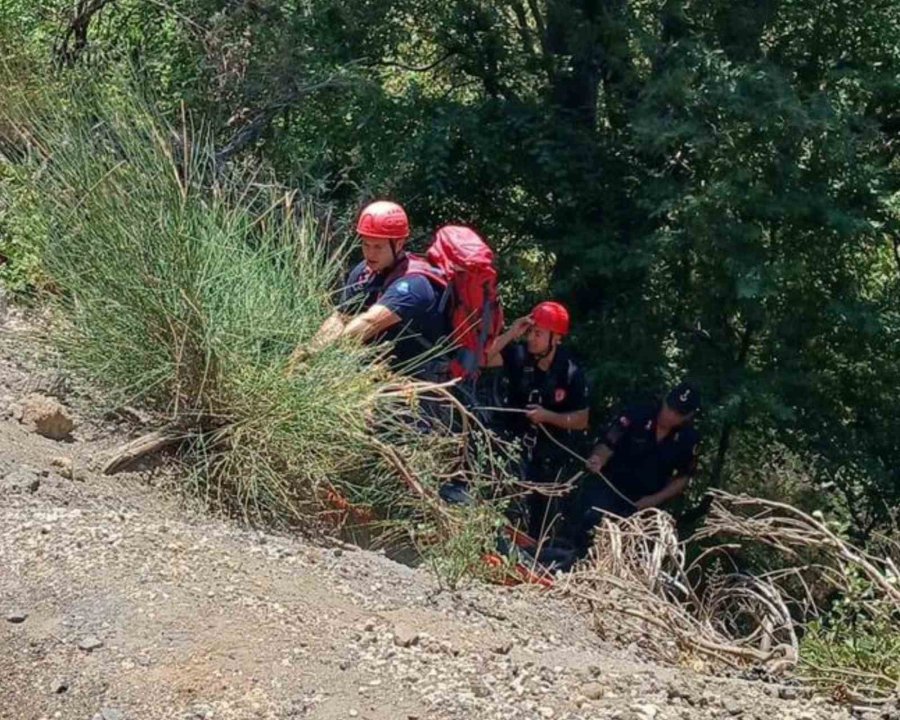 Yayla Yolunda Uçuruma Yuvarlanan Kamyonetin Sürücüsü Hayatını Kaybetti