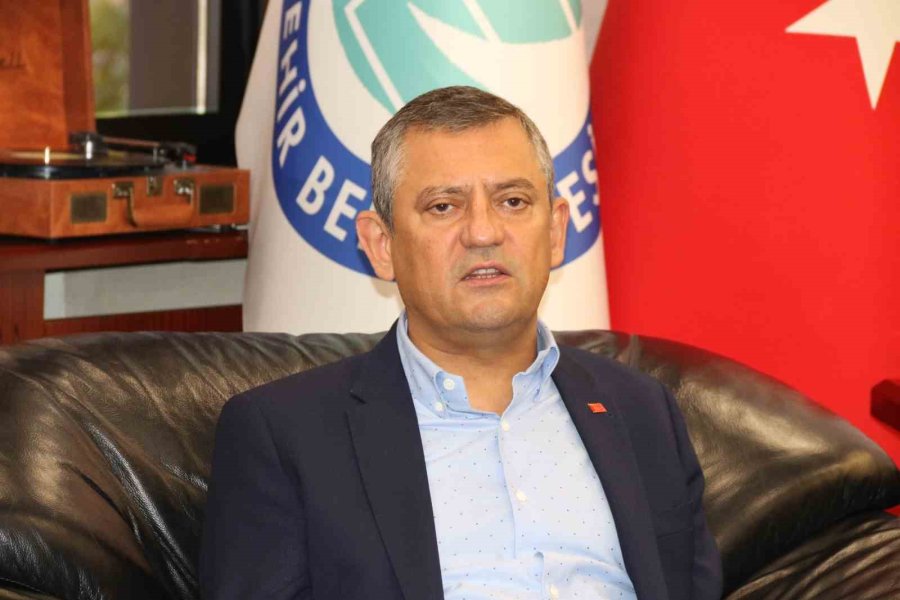 Chp Lideri Özel, İsrail Saldırılarına “katliam”, Haniye’nin Öldürülmesine İse “cinayet” Dedi