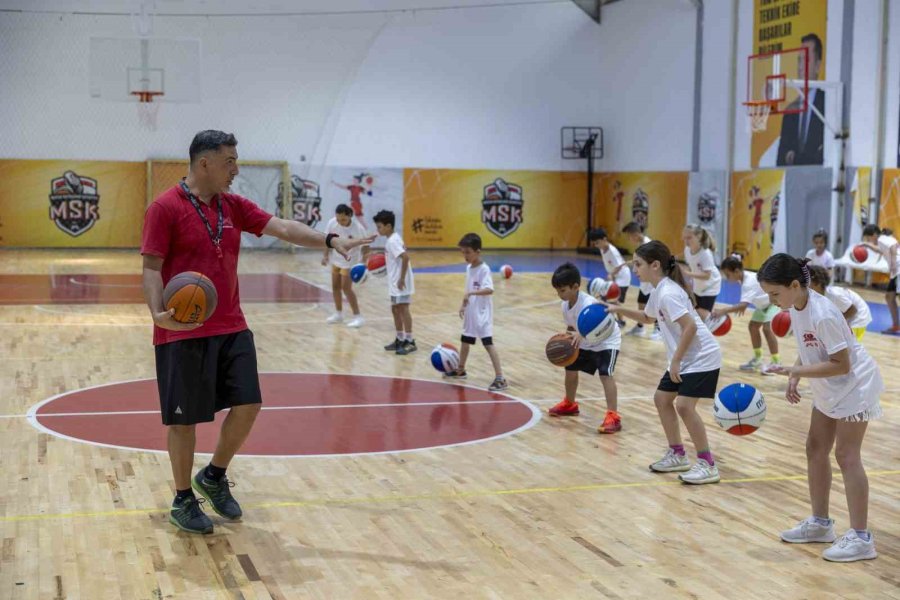 Basketbol Kursuna Yaz Döneminde Büyük İlgi