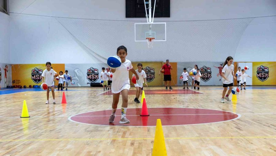 Basketbol Kursuna Yaz Döneminde Büyük İlgi