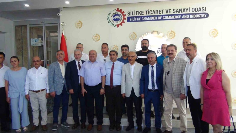 Hisarcıklıoğlu Ve Elvan, Silifke’de İş Adamları İle Bir Araya Geldi