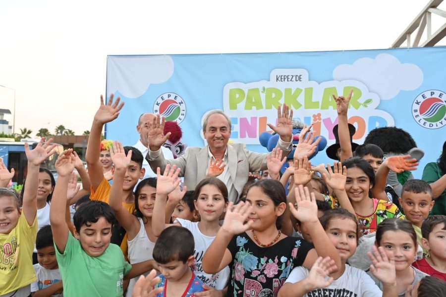 Kepez’de “parklar Şenleniyor”