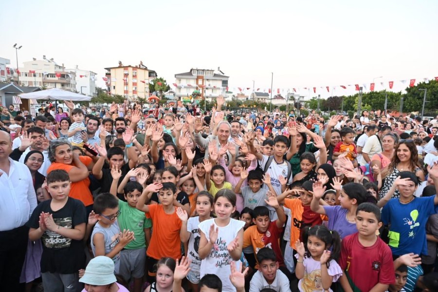 Kepez’de “parklar Şenleniyor”