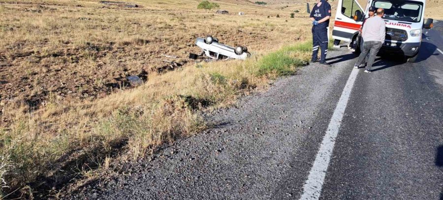 Niğde’de Takla Atan Araç Sürücüsü Öldü