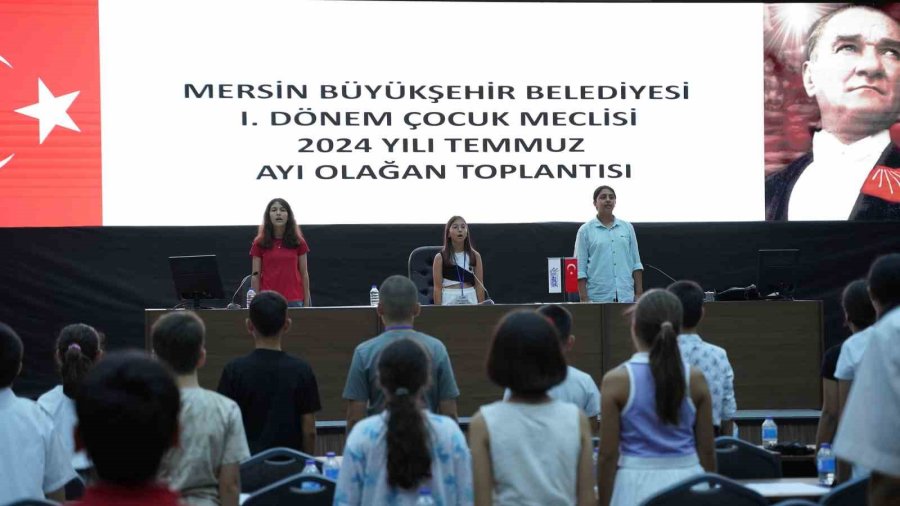 Çocuk Meclisi, Temmuz Ayı Toplantısını Yaptı