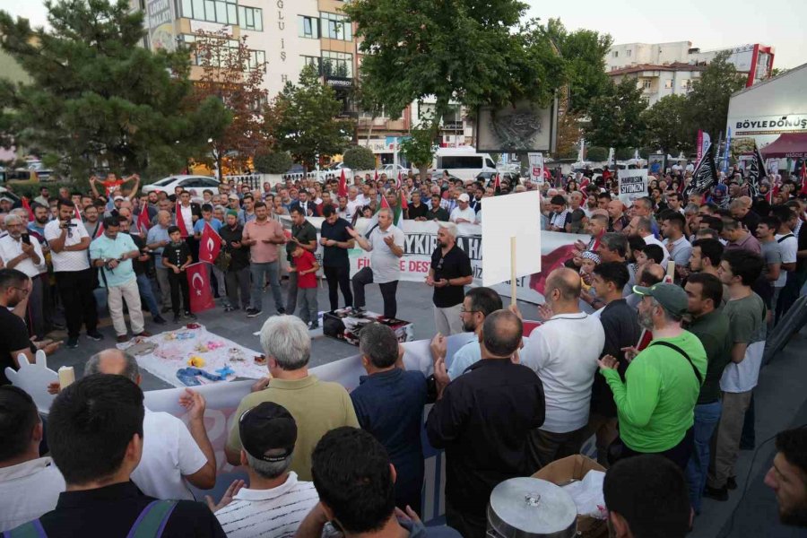 Niğde’de Filistin’e Destek Yürüyüşü Düzenlendi