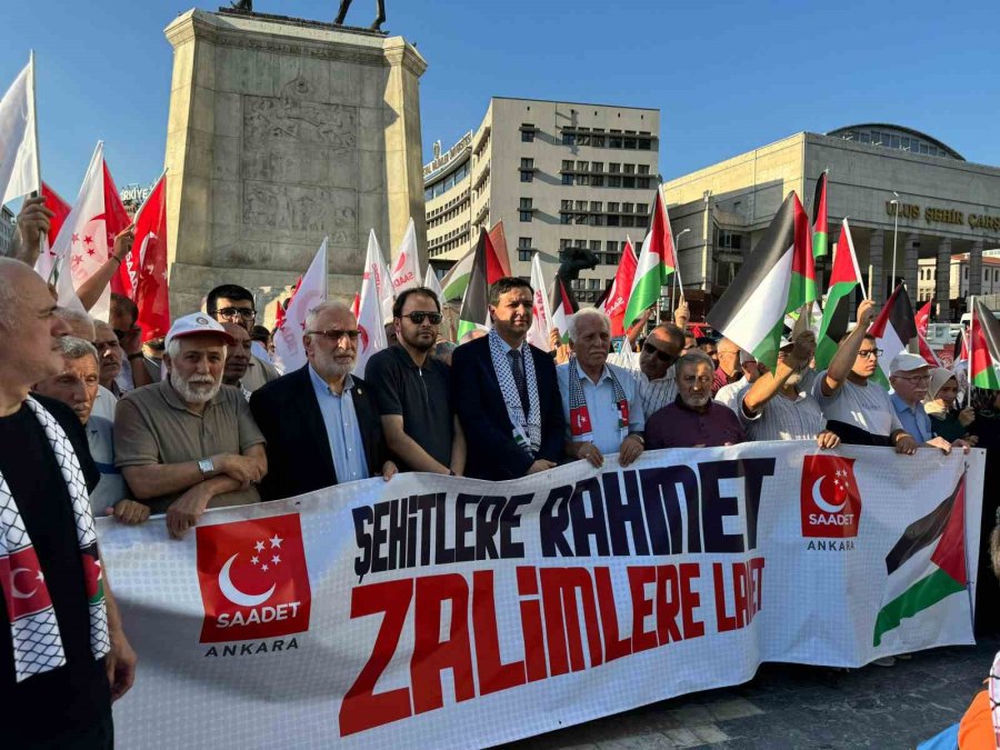 Arıkan; ’şehitlere Rahmet Zalimlere Lanet’ Etkinliğine Katıldı