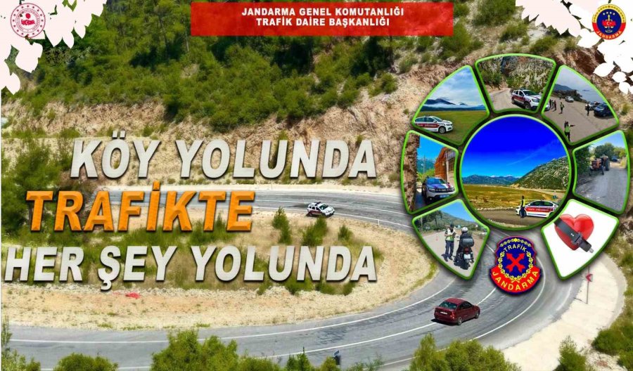 Jandarma “köy Yolunda Trafikte Her Şey Yolunda" Projesini Tanıttı