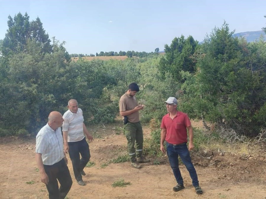 Han’da Çıkan Yangın Büyümeden Söndürüldü