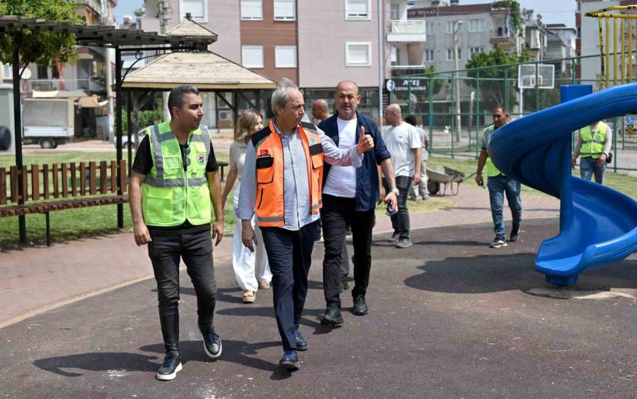 Kepez’in Parkları Yenilenerek Konforlu Ve Güvenli Hale Geldi