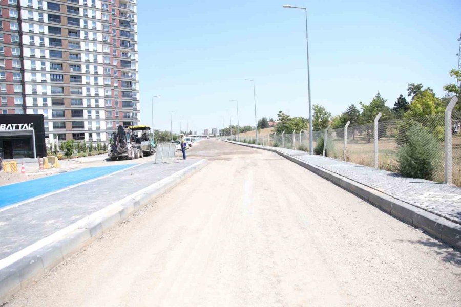 Trafiği Rahatlatacak Bağlantı Yolunda Sona Doğru