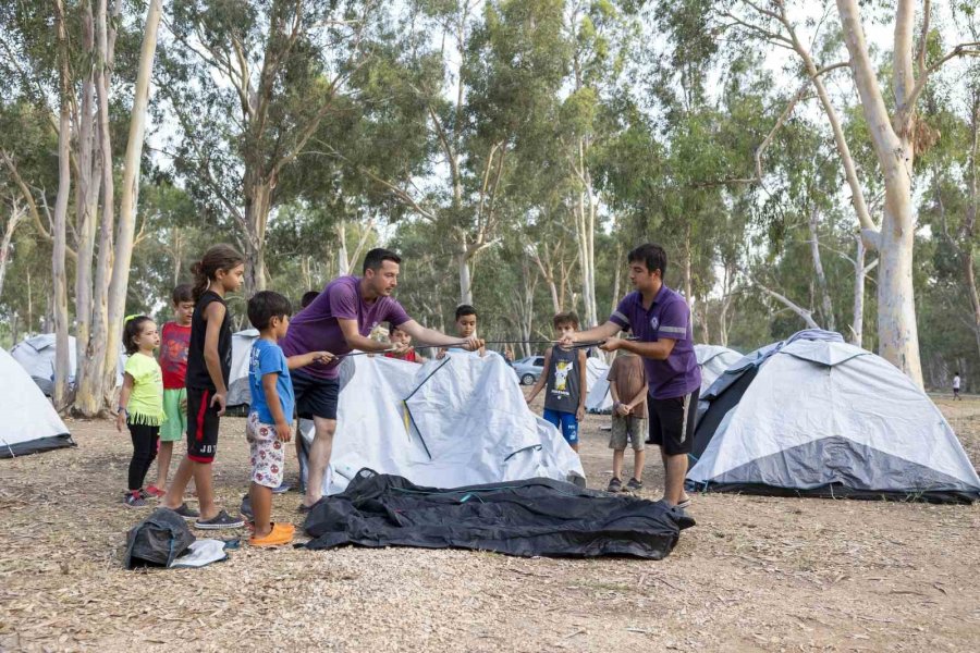 Mersin’de Anne-çocuk Kampı Düzenlendi