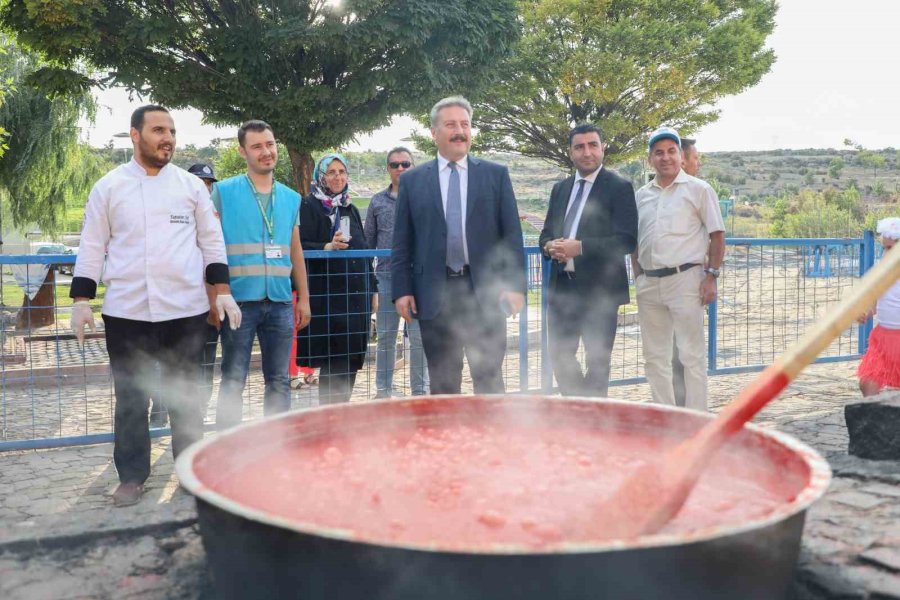 Melikgazi’de Salça Günleri Başlıyor