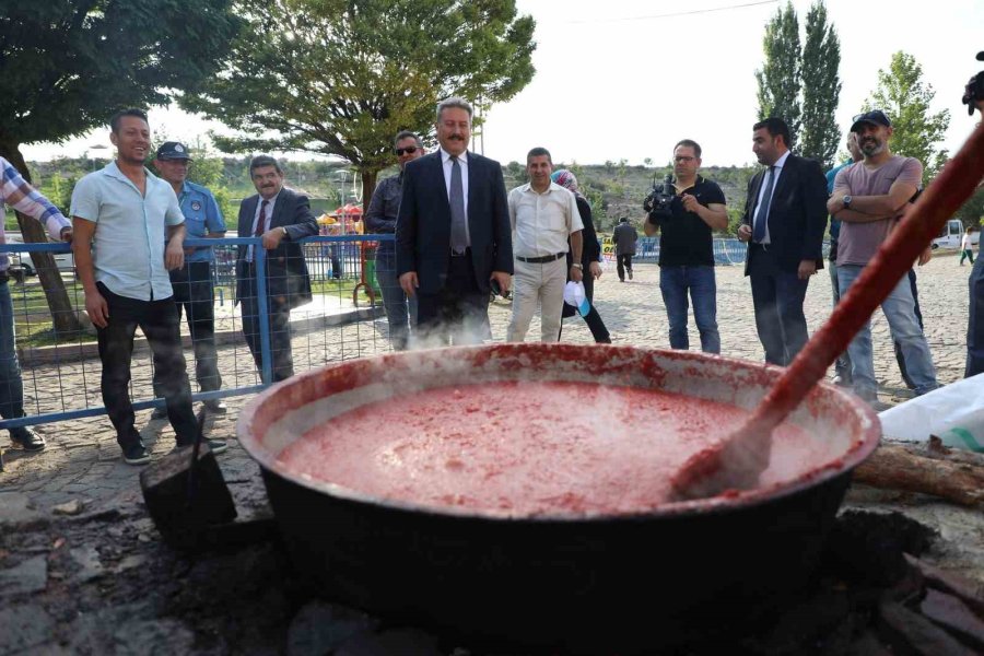 Melikgazi’de Salça Günleri Başlıyor