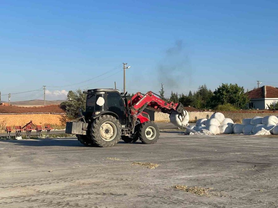 Beylikova’da Silaj Paketleme Sezonu Başladı