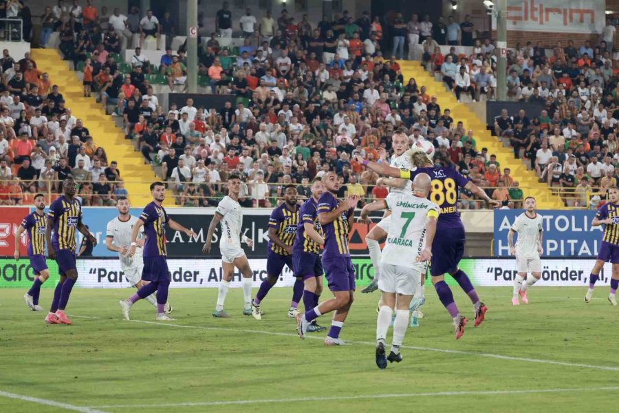 Trendyol Süper Lig: Corendon Alanyaspor: 1 - Eyüpspor: 1 (maç Sonucu)