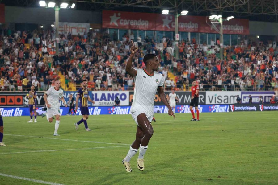 Trendyol Süper Lig: Corendon Alanyaspor: 1 - Eyüpspor: 1 (maç Sonucu)