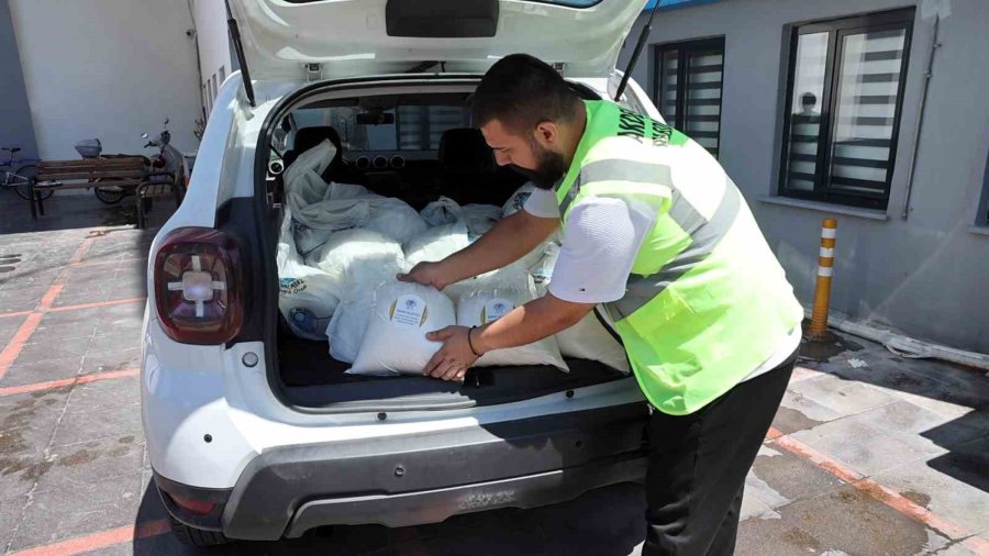 Akdeniz Belediyesinin Ürettiği Ekmeklik Buğdaydan Elde Edilen Un Sofralara Ulaştı