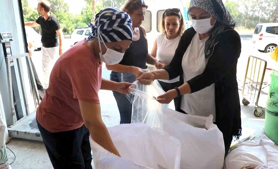 Akdeniz Belediyesinin Ürettiği Ekmeklik Buğdaydan Elde Edilen Un Sofralara Ulaştı