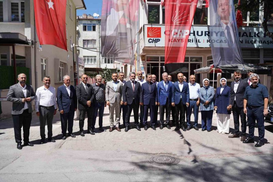 Ak Parti Kayseri Teşkilatı’ndan Mhp Ve Chp’ye Ziyaret