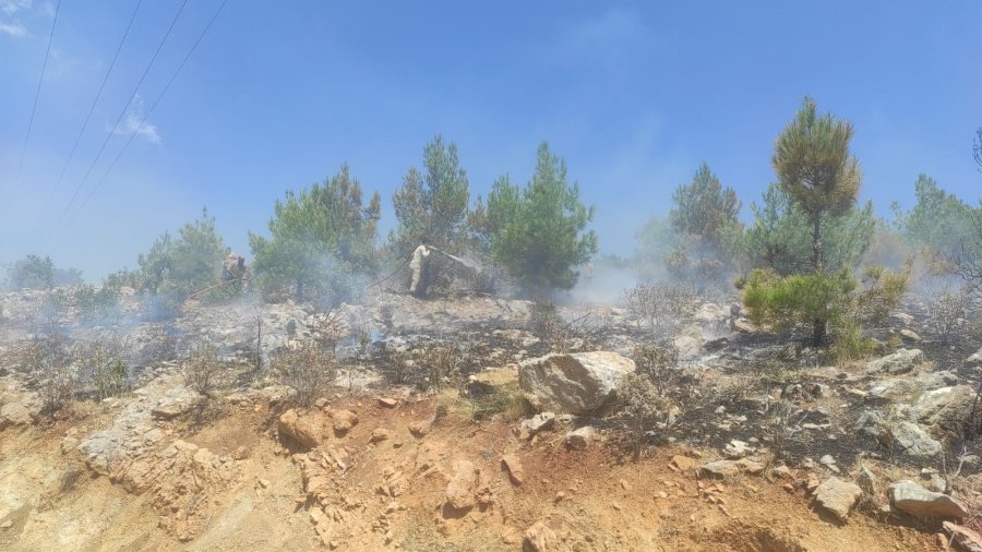 Mersin’de 4 Ayrı Noktada Çıkan Orman Yangınları Söndürüldü