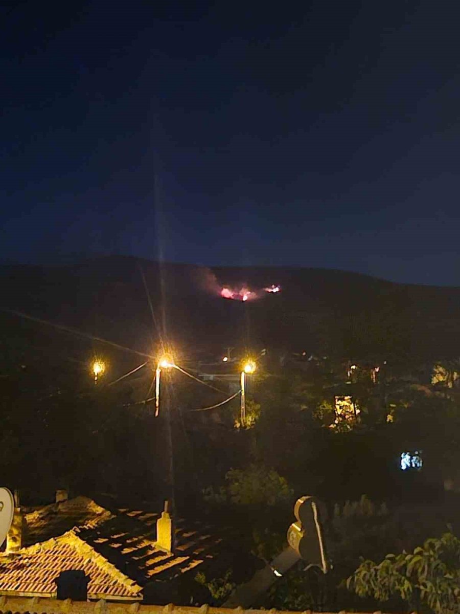 Niğde’de Melendiz Dağı’nda Yangın