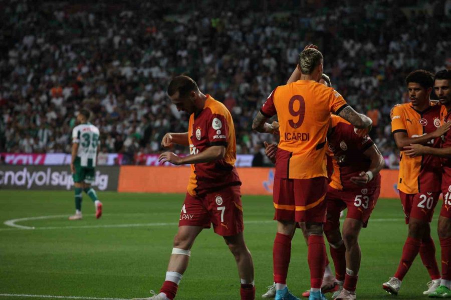 Trendyol Süper Lig: Konyaspor: 1 - Galatasaray: 1 (ilk Yarı)