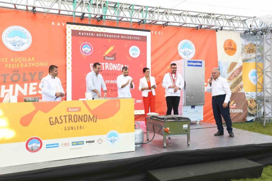 Büyükkılıç’tan Lezzet Şöleni Kayseri Gastronomi Günleri 2024 Müjdesi