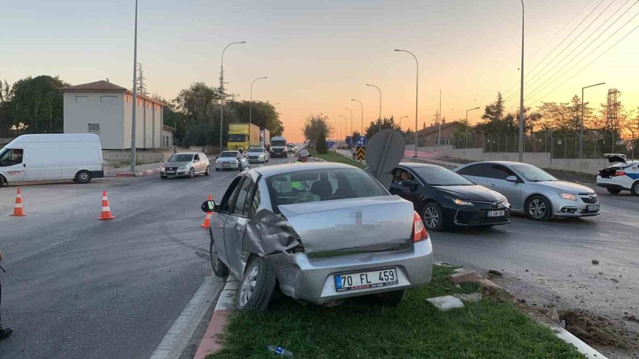 Karaman’da Cip İle Otomobil Çarpıştı: 2 Yaralı