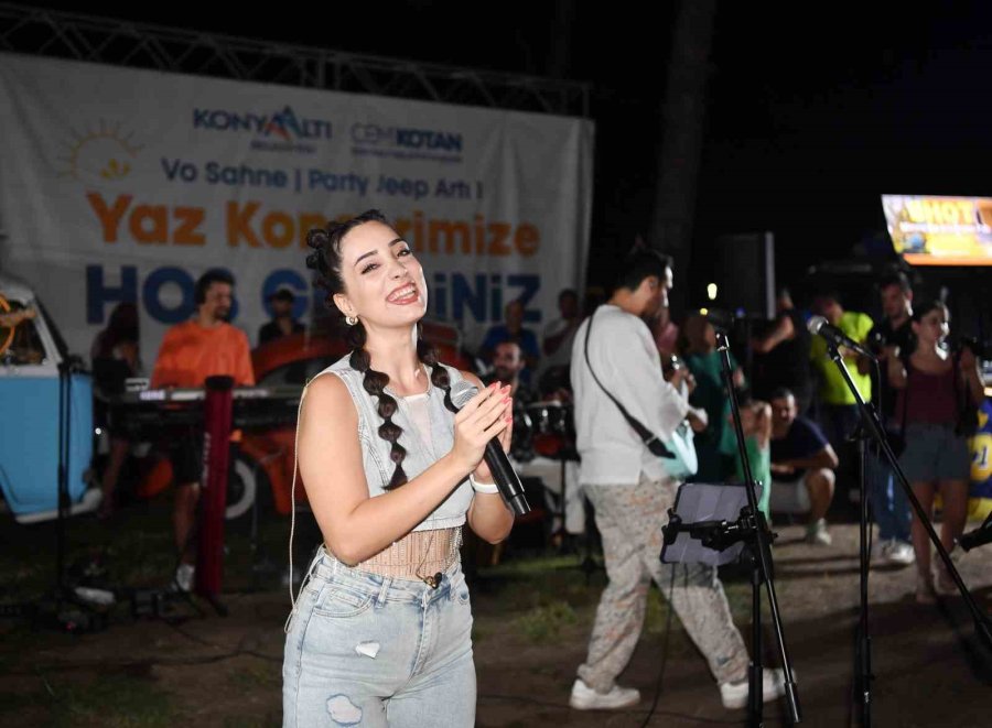 Konyaaltı Yaz Konserleri Hayatpark’ta Başladı