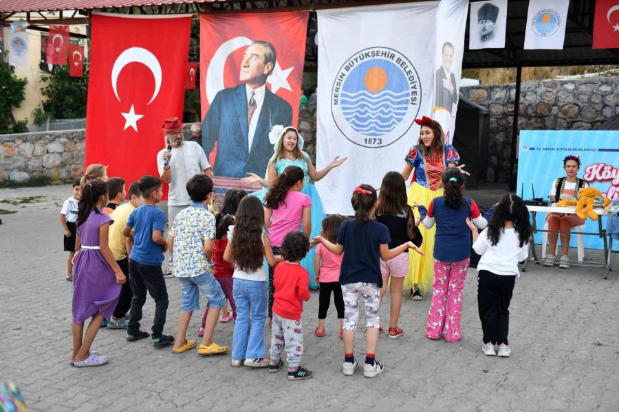 Mersin’de ’köy Bizim Şenlik Bizim’ Etkinlikleri Sürüyor