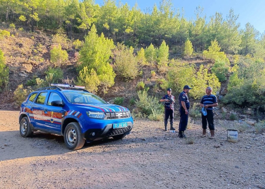 Jandarma, Yangınlara Karşı Ormanları Havadan Ve Karadan Denetliyor